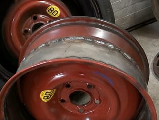 DIY Steel Wheel Center Flip and Widening