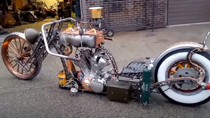 Rat Rod and Steampunk Motorcycles