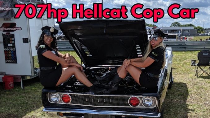 707HP Hellcat Powered Dodge Coronet Cop Car