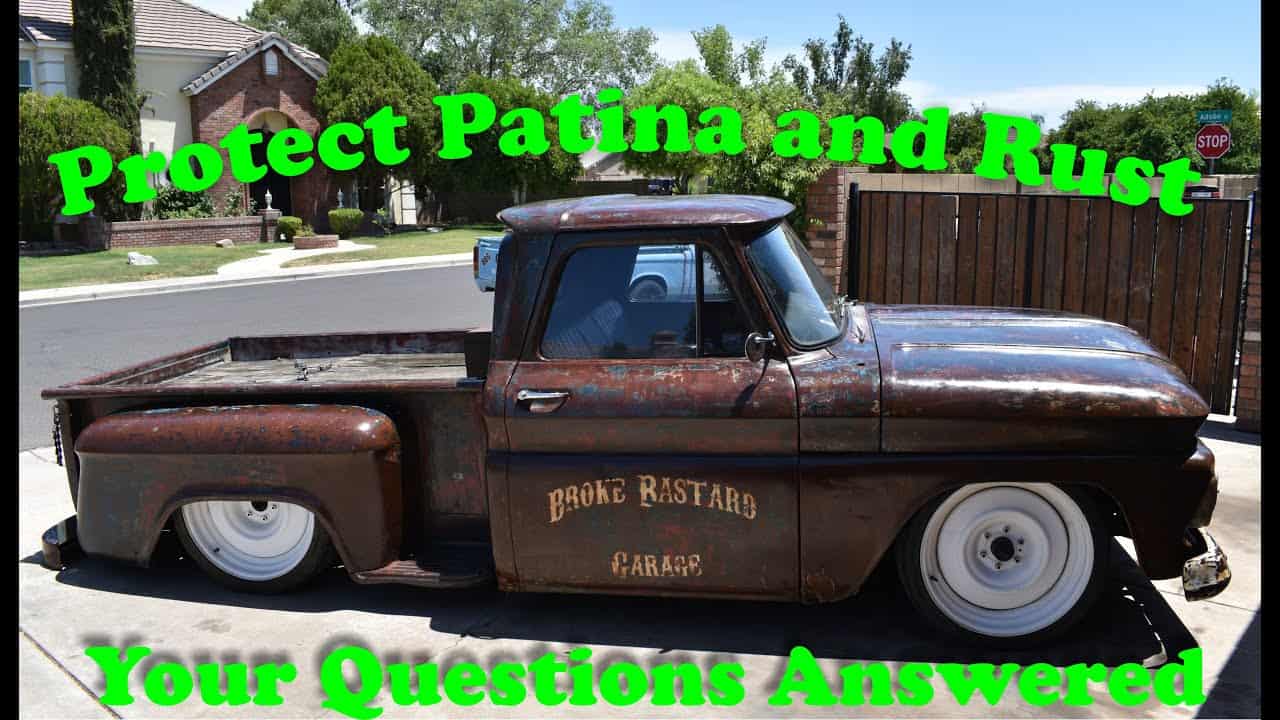 How to keep your original Patina Clean - Street Trucks