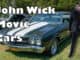 John Wick Movie Cars