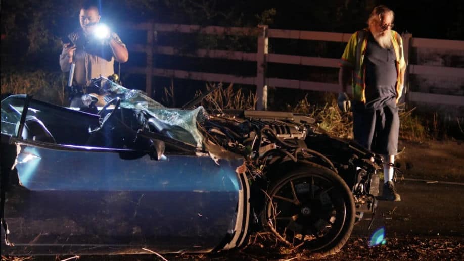 Kevin Hart's 1970 Plymouth Barracuda Totaled