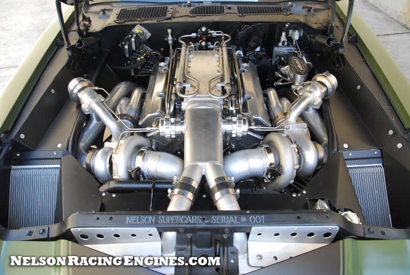 Nelson Racing Engine 1540 HP Twin-Turbo 406 CI Engine
