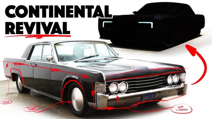 Redesigning the 1965 Lincoln Continental into a Modern Car