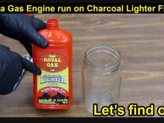 Will a Gas Engine Run on Charcoal Lighter Fluid?