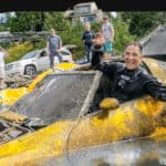 Corvette Found and Rescued from River