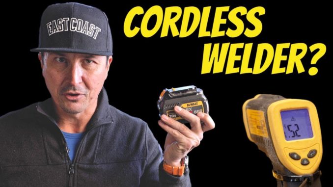 Testing World's First Cordless Battery Powered Miller Welder