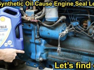 Will Synthetic Motor Oil Cause Engine Seal Leaks?