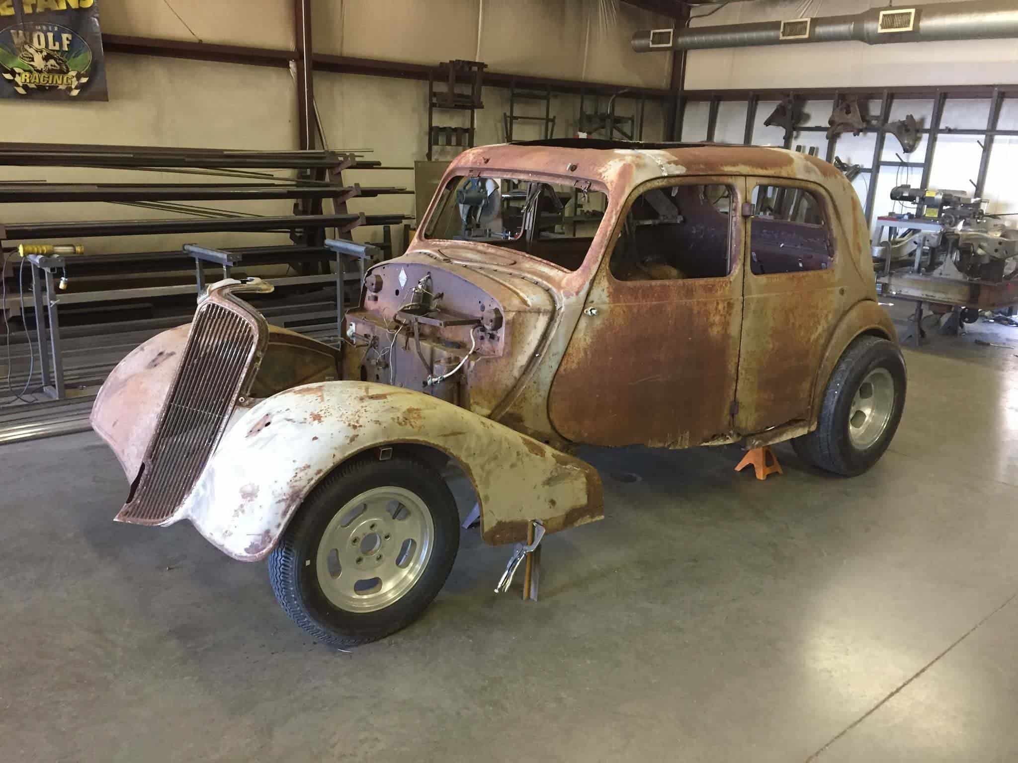 1934 Renault Deplorable Outlaw Gasser by Renegade Race Cars ~ Early Mockup
