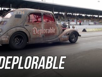 Deplorable ~ 1934 Renault Outlaw Gasser at Holley Hot Rod Reunion