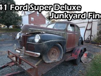 Iron Trap Garage Junkyard Find ~ 1941 Ford Super Deluxe