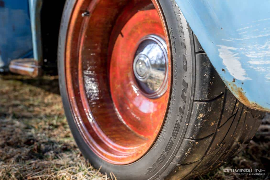 Mark Parham’s 1961 Chevy Apache 10 ~ Wheel and Tire