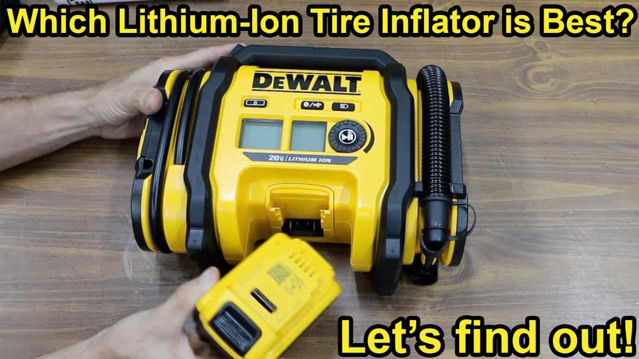 best rechargeable tire inflator