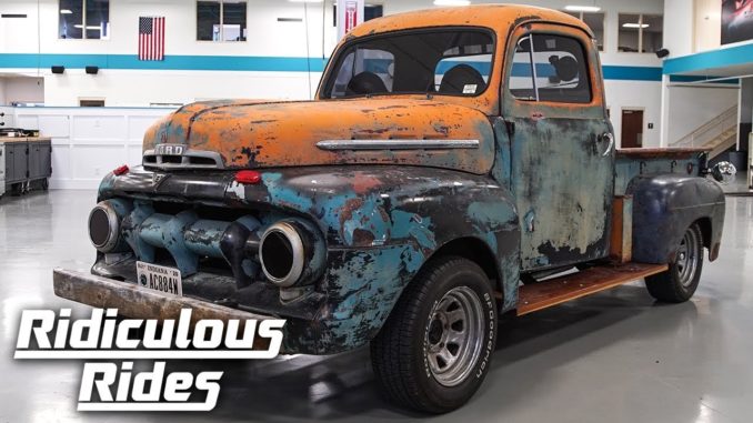 Davey Hamilton's Ass-Backwards '52 Ford Pick-Up Truck