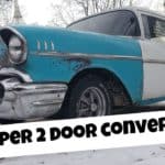Tri-Five Chevy 4 Door to 2 Door Conversion