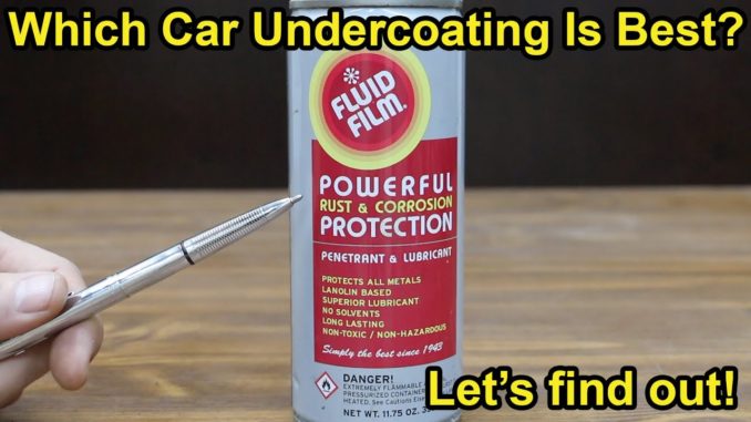 Which Car Undercoating Is Best?