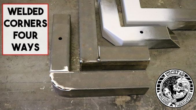 4 Different Ways To Cut and Weld Box Tube Corners