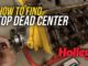 How To Find Top Dead Center
