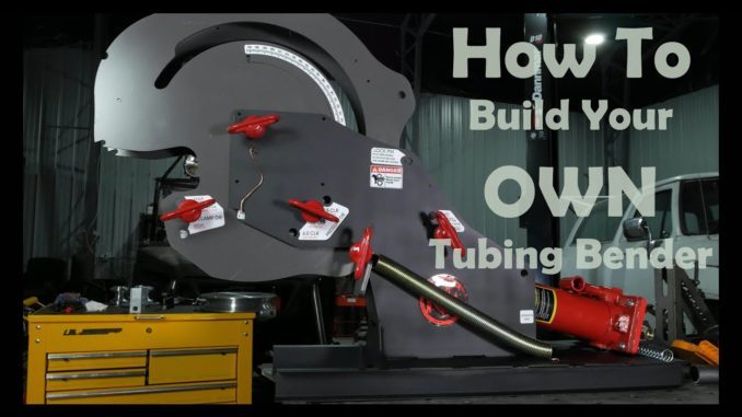 How to Build a Tubing Bender