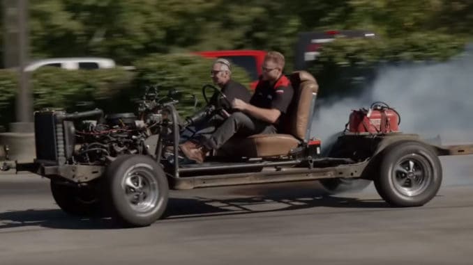 Building a Man-Sized Go-Kart from a Junkyard Bound Chassis
