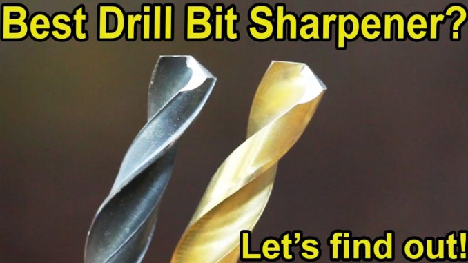 Drill Bit Sharpeners