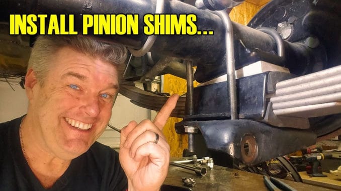 How To Install Pinion Shims in your Classic Car