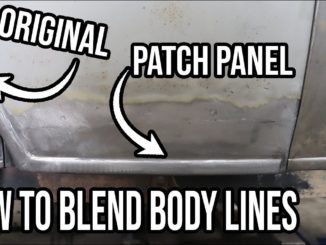 Patch Panel blended Into factory body lines