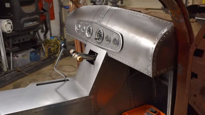 Making a Custom Dash, Gauge Panel, and Console for a 1937 Rat Rod