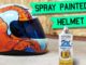 How To Rattle Can Spray Paint a Motorcycle Helmet
