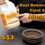Inexpensive DIY Rust Remover Paint Stripper Alternative