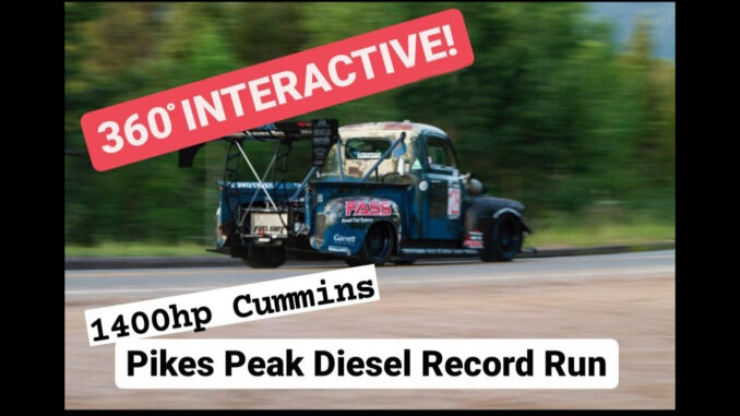 Pikes Peak Record Run Plus 360 Degree Interactive Ride-Along
