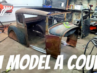 1931 Ford Model A 5 Window Coupe Rescued From A Basement
