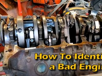 How To Identify a Bad Engine