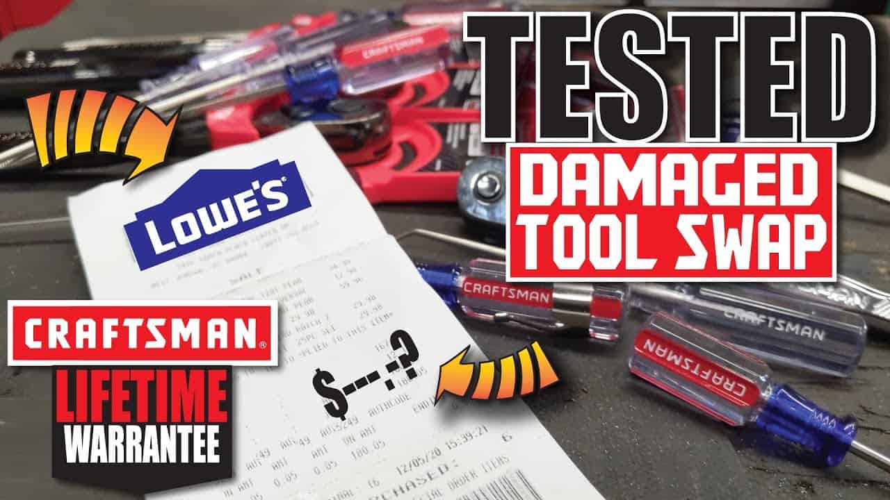 where do you return craftsman tools for warranty? 2