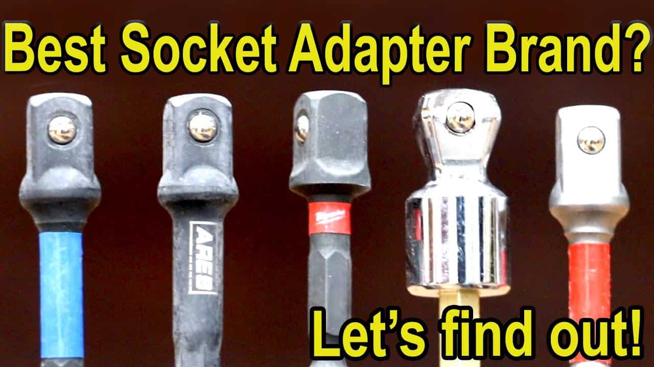 4pc 1/4" 3/8" 1/2" Converter Socket Adaptor Driver Set Reducer Bosh Dewalt Bits 