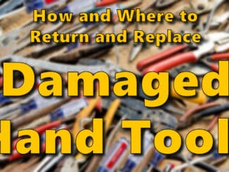 How To Return Damaged Tools