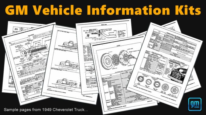 GM Vehicle Information Kits PDF Download