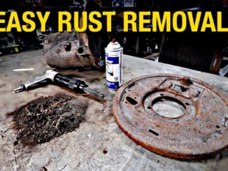 Heavy Rust and Grime Removal with a Needle Scaler