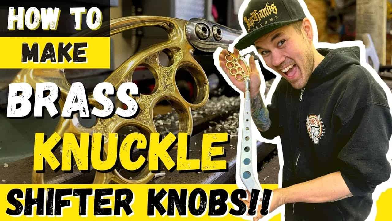 How To Make a Custom Brass Knuckle Shift Knob and Handle