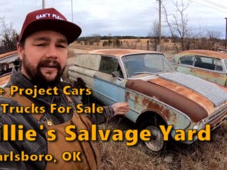 Cars For Sale at Willie's Salvage Yard in Earlsboro, OK