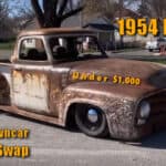 1954 Ford F100 2000 Lincoln Towncar Chassis Swap