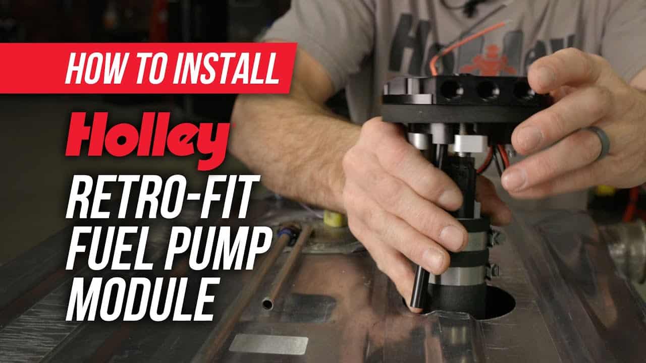 Holley Retro-Fit High-Pressure In-Tank Fuel Pumps For Stock Gas Tanks