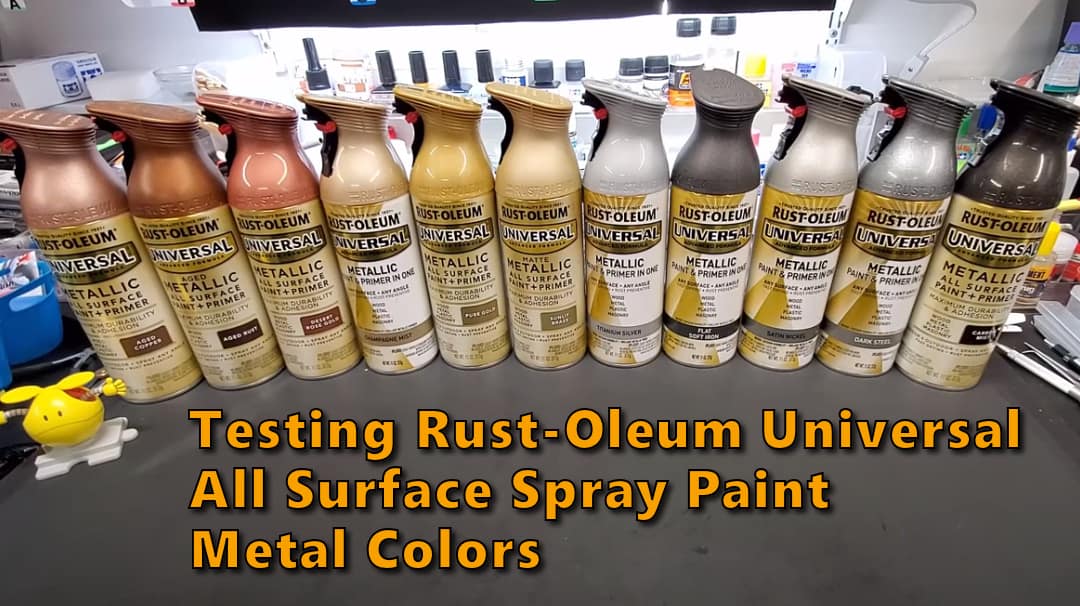 Compare The Rust-Oleum Spray Paint Collection