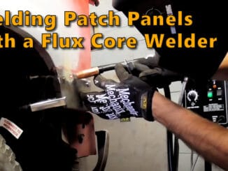 Welding Patch Panels with a Harbor Freight 125 Flux Core Welder