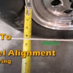 How To Do A Wheel Alignment With String