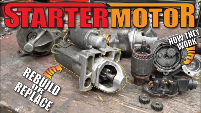 Starter Motor Testing and Troubleshooting