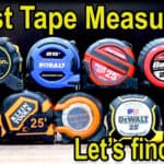Various 25 Foot Tape Measures