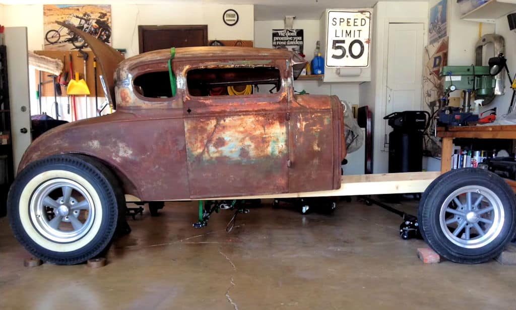 1931 Ford Model A Gasser Chassis Mockup