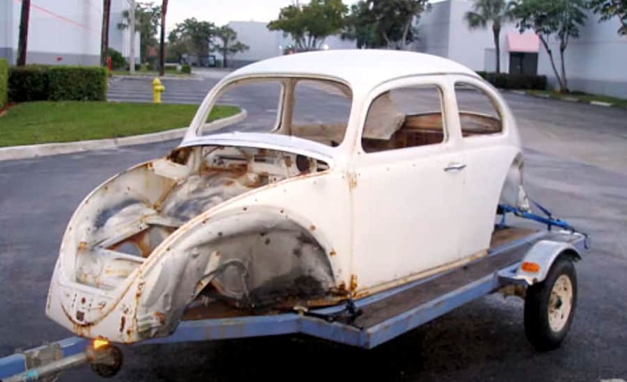 1962 Volkswagen Beetle Body