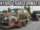 1939 Ford Deluxe on Trailer